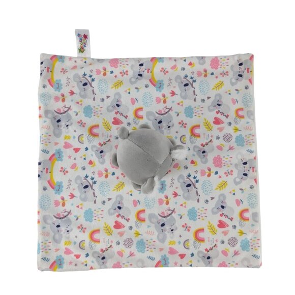 Smoochy Pals Koala Lovey 13" Baby Security Blanket Squishy Plush - Picture 2 of 6